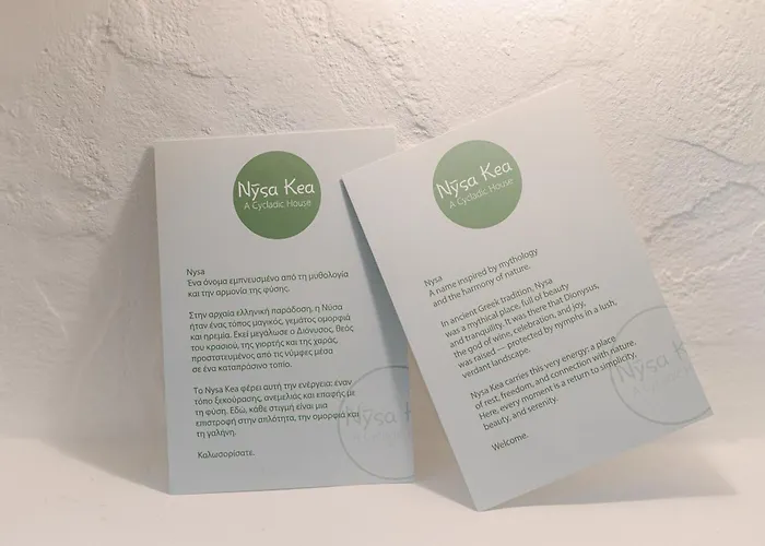 Apartment Nysa Kea - A Cycladic House *